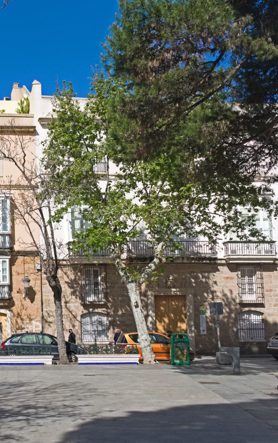 Casa Pinillos, en la plaza de Mina de Cádiz