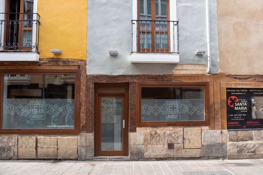 Edificio en la calle Cuchillería de Vitoria-Gasteiz