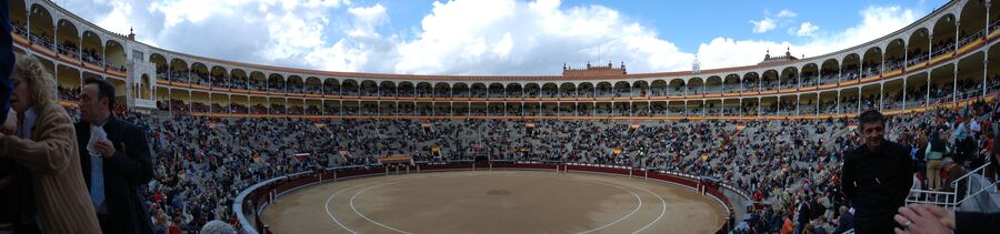 Plaza de toros de Las Ventas en la calle de Alcalá