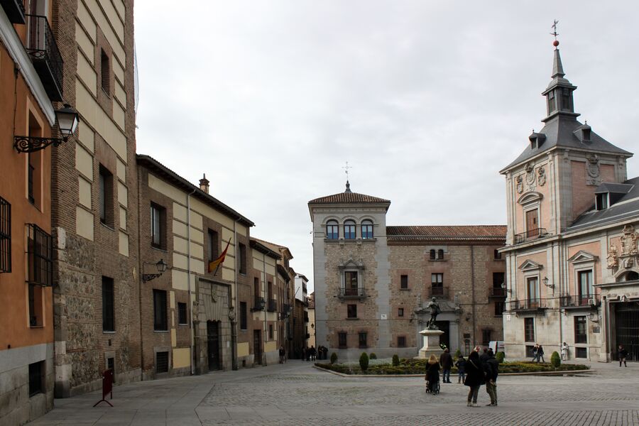 Plaza de la Villa, en Madrid