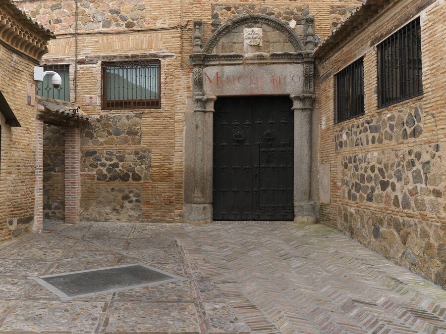 Calle de Samuel Leví, en el casco histórico de Toledo