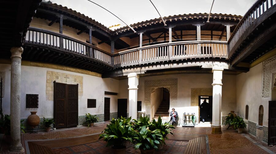 Patio de la Casa y Museo del Greco, en Toledo