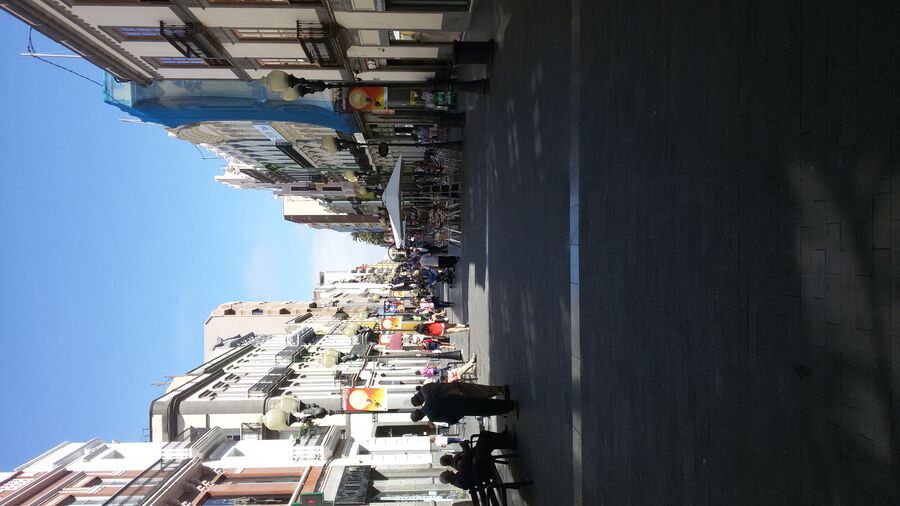 Calle Mayor de Triana de Las Palmas de Gran Canaria, peatonal y con comercios