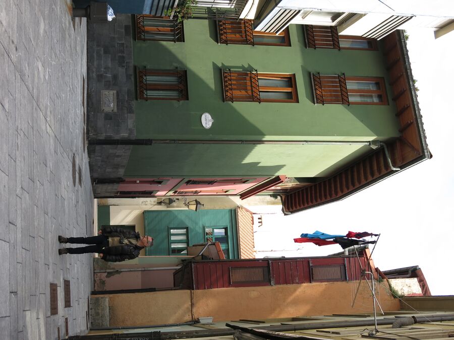 Plazuela del barrio de Cimavilla en Gijón